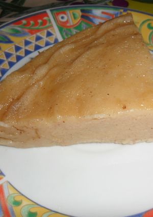 Una foto de Quesada pasiega al microondas