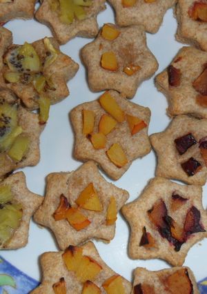 Una foto de Galletas integrales con fibra y sin azúcar