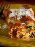 Enrollados de lasagna
