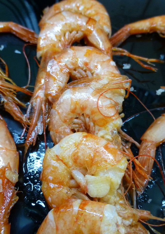 Una foto de Gambas de Huelva con ajitos