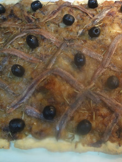 Una foto de Pissaladière francesa