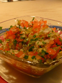 Una foto de Salsa pico de gallo con tomate