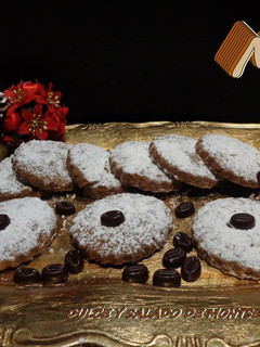 Una foto de Polvorones de café