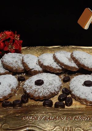 Una foto de Polvorones de café