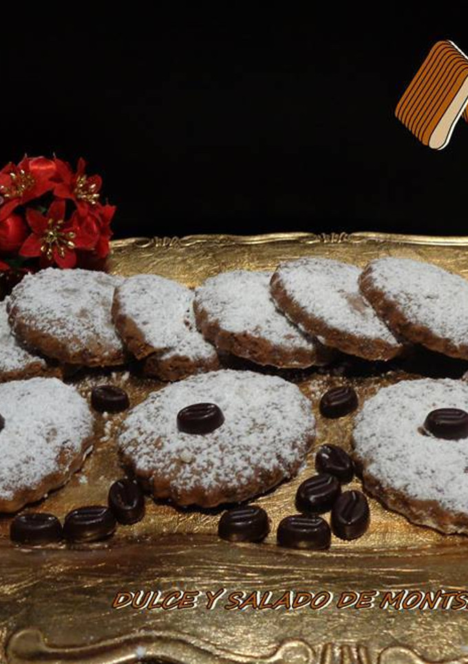 Una foto de Polvorones de café