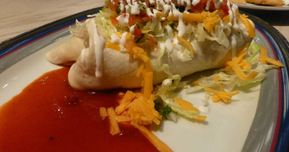 Burritos de pollo caseros Receta de milandebrera Cookpad