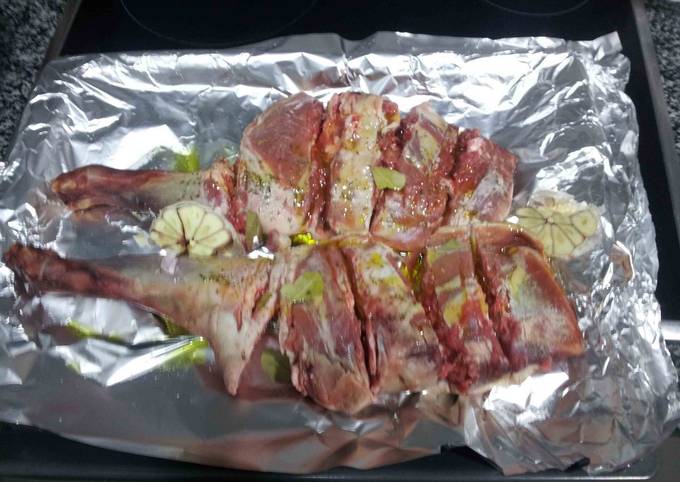 Ternasco al horno Receta de daarma- Cookpad