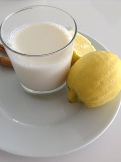 Una foto de Leche preparada