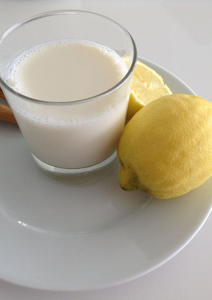 Una foto de Leche preparada