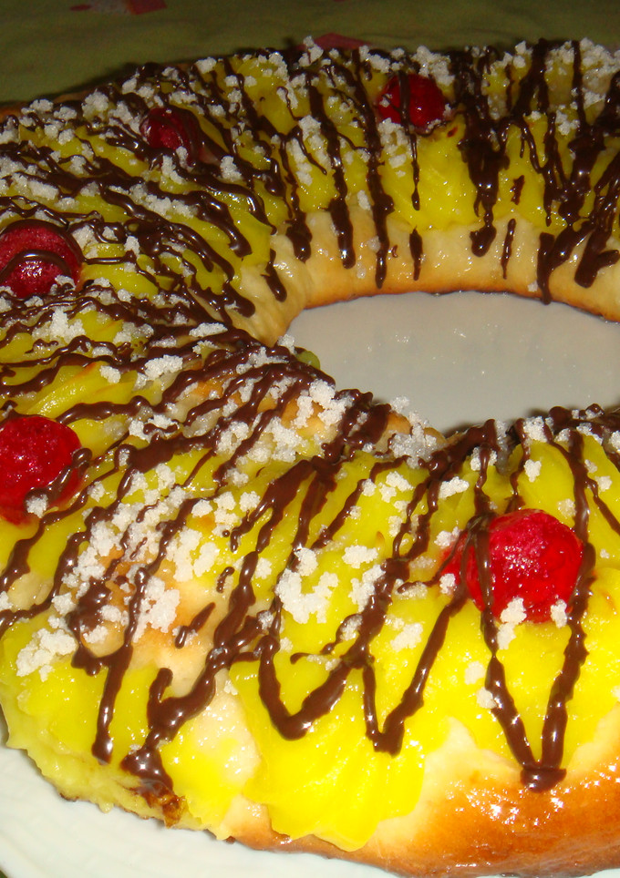 Una foto de Rosca de reyes o Pascuas