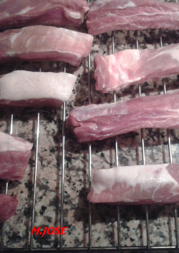 Una foto de Costillas al horno crujientes