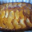 Bizcocho de manzana y mermelada de melocotón