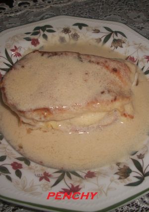 Una foto de Pechuga de pollo rellenas al cava
