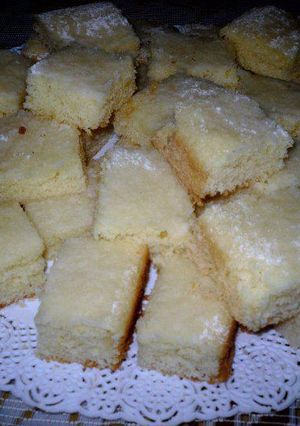 Una foto de Brownie de vainilla