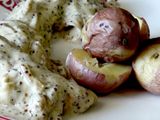 Solomillos de pollo a la mostaza antigua