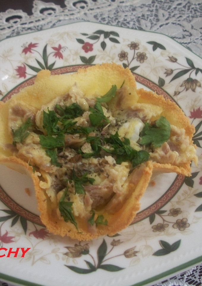 Una foto de Tulipas de queso rellenas