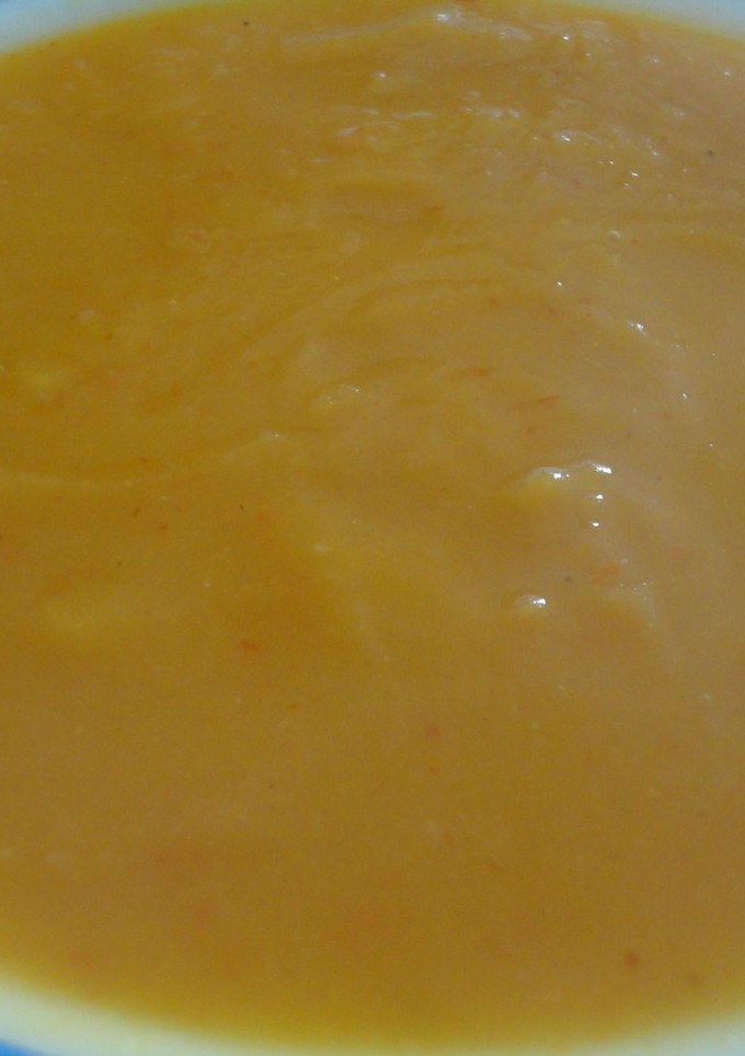 Una foto de Puré de calabaza cacahuete