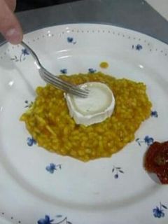 Una foto de Arroz meloso con calabaza