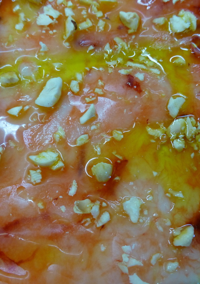 Una foto de Carpaccio de carabineros
