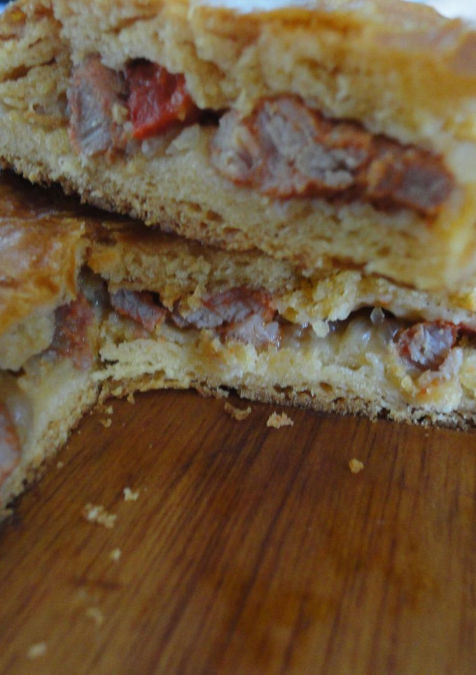 Una foto de Empanada de zorza gallega