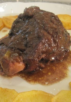 Una foto de Carrilleras de cerdo guisadas al vino tinto