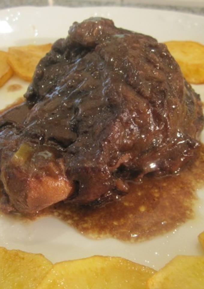 Una foto de Carrilleras de cerdo guisadas al vino tinto