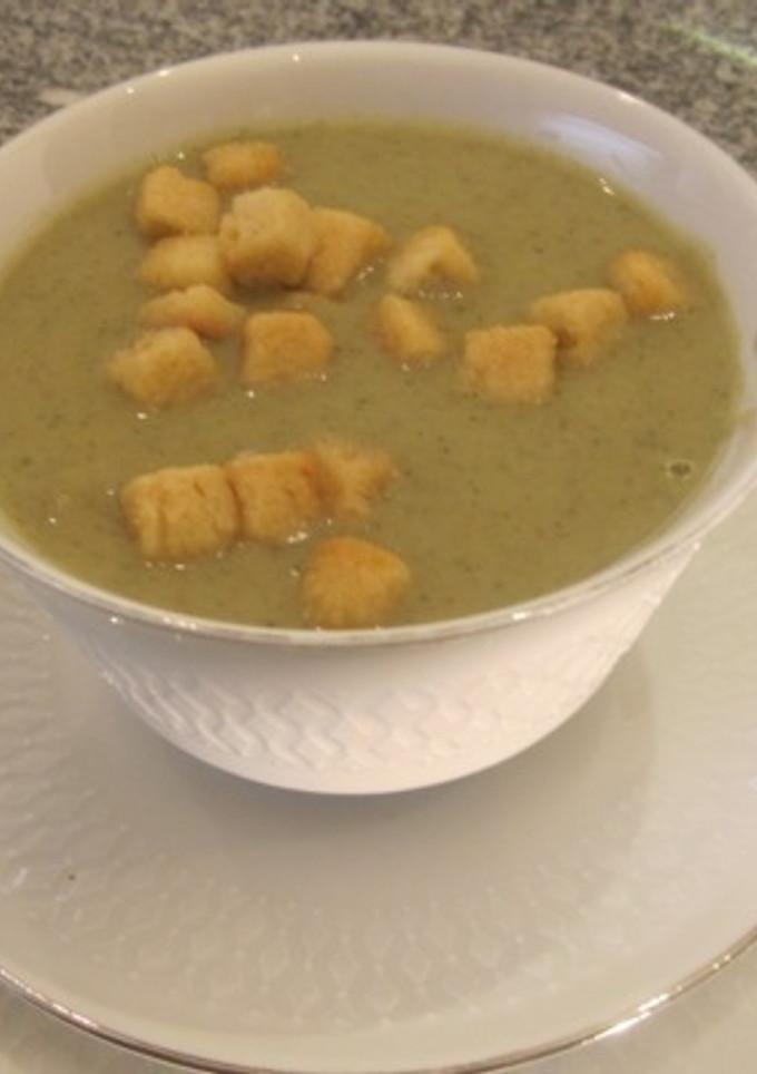 Una foto de Crema de champiñones casera