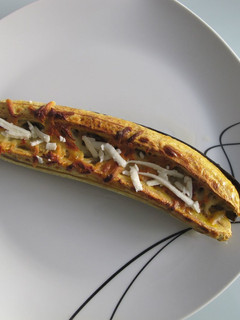 Una foto de Plátano al horno venezolana