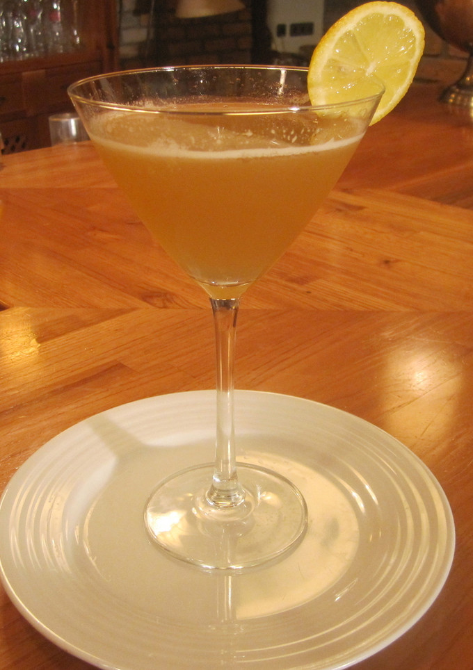 Una foto de Cóctel sidecar