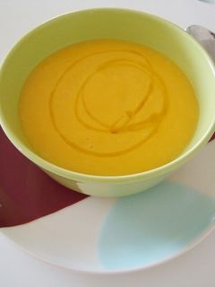 Una foto de Crema de calabaza sencilla