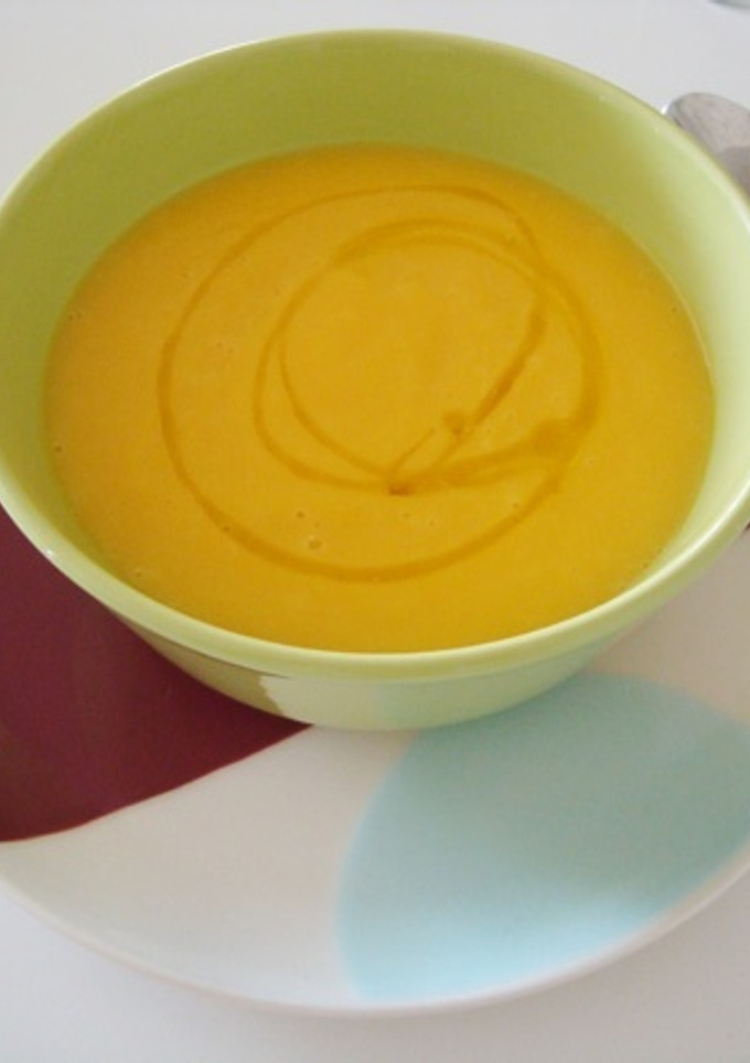 Una foto de Crema de calabaza sencilla