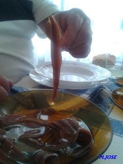 Una foto de Cogollos de Tudela con anchoas