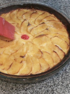 Una foto de Tarta de manzana con masa quebrada