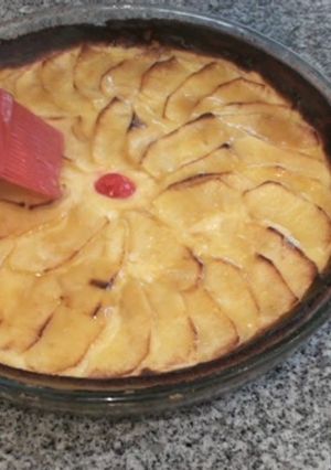 Una foto de Tarta de manzana con masa quebrada