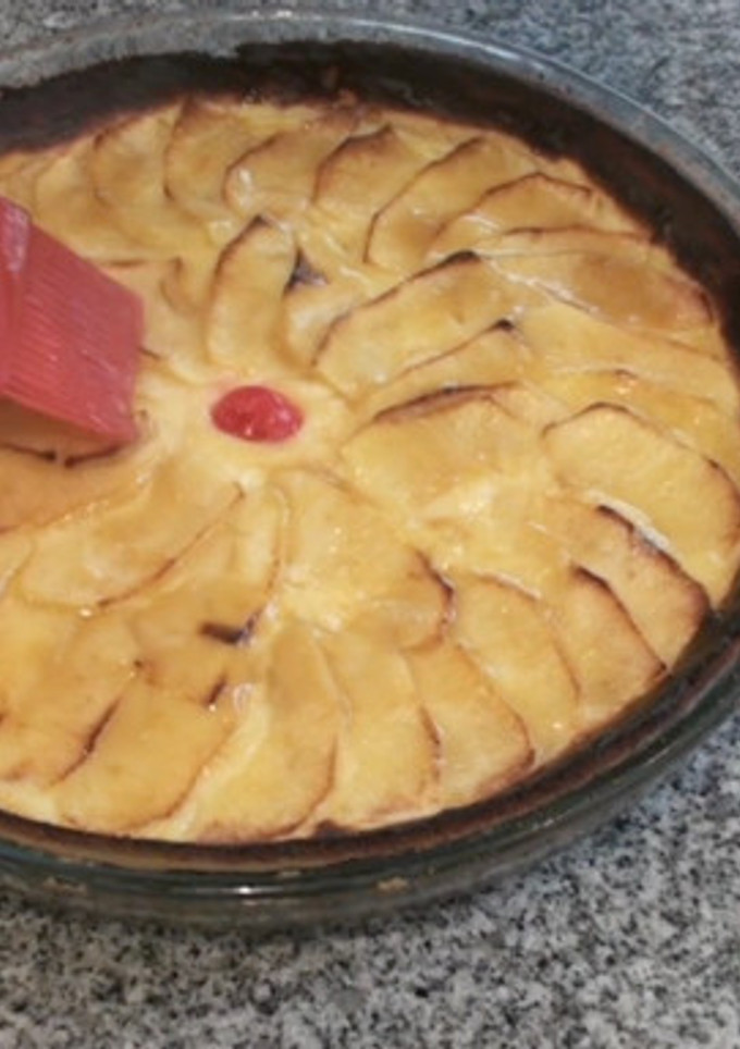 Una foto de Tarta de manzana con masa quebrada