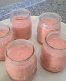 Yogurt de fresas