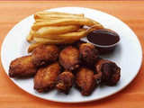 Alas de pollo al ajillo