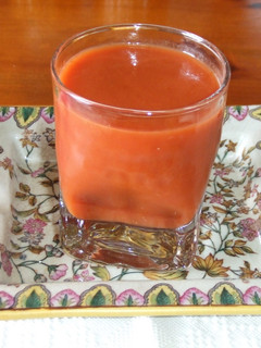 Una foto de Salmorejo cordobés a mi estilo