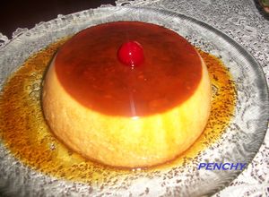 Una foto de Pudín de pulguitas a la naranja