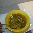Arroz caldoso con acelgas y jamón