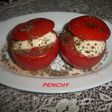 Tomates rellenos con mozzarella