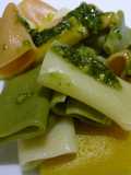 Macarrones al pesto italiano