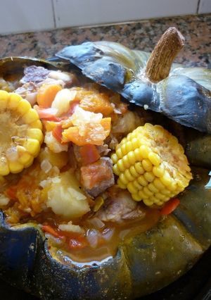 Una foto de Carbonada criolla casera