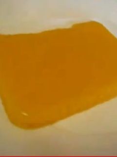Una foto de Tocino de cielo al estilo murciano