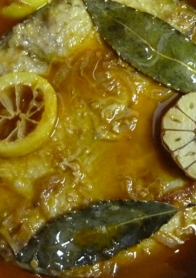 Una foto de Escabeche al limón