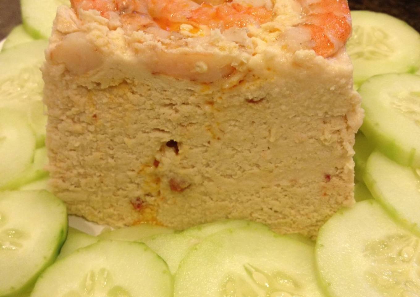 Terrina de pescado con espárragos