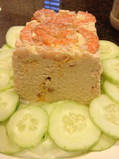 Una foto de Terrina de pescado con espárragos