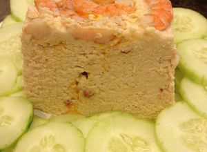 Una foto de Terrina de pescado con espárragos
