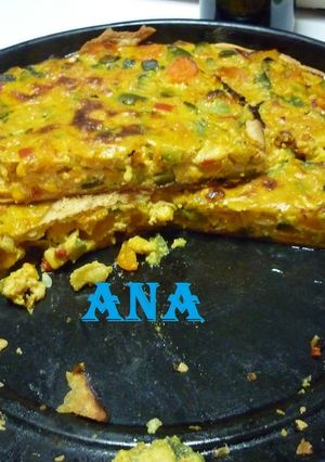 Una foto de Tarta de verduras casera