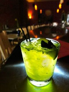 Una foto de Demonio Verde trago